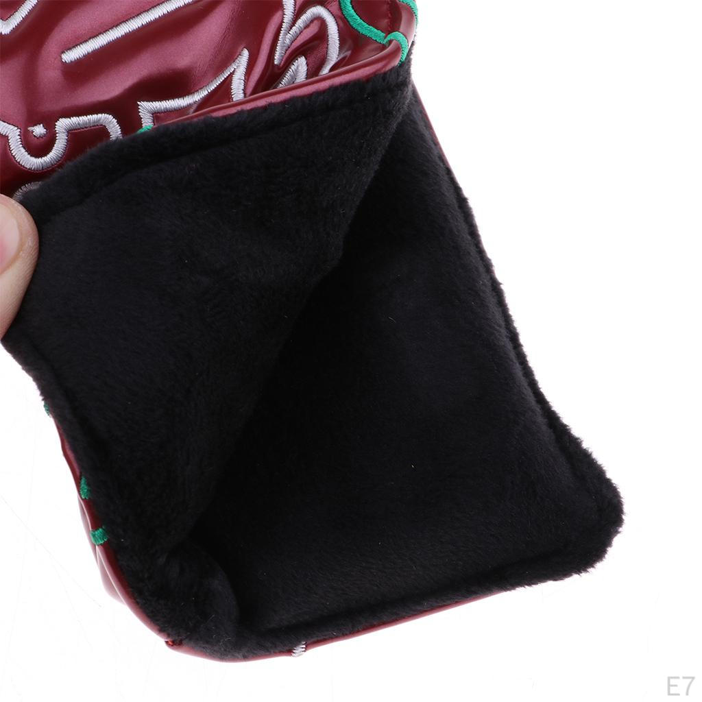 Wytrzymała pokrowiec na główkę kija golfowego Putter Drivers z wzorem do stylu Blade