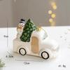 Christmas Creative Painted Special-shaped Platinum Pendant Christmas Decoration Nordic Christmas Tree Decoration Pendant Gift