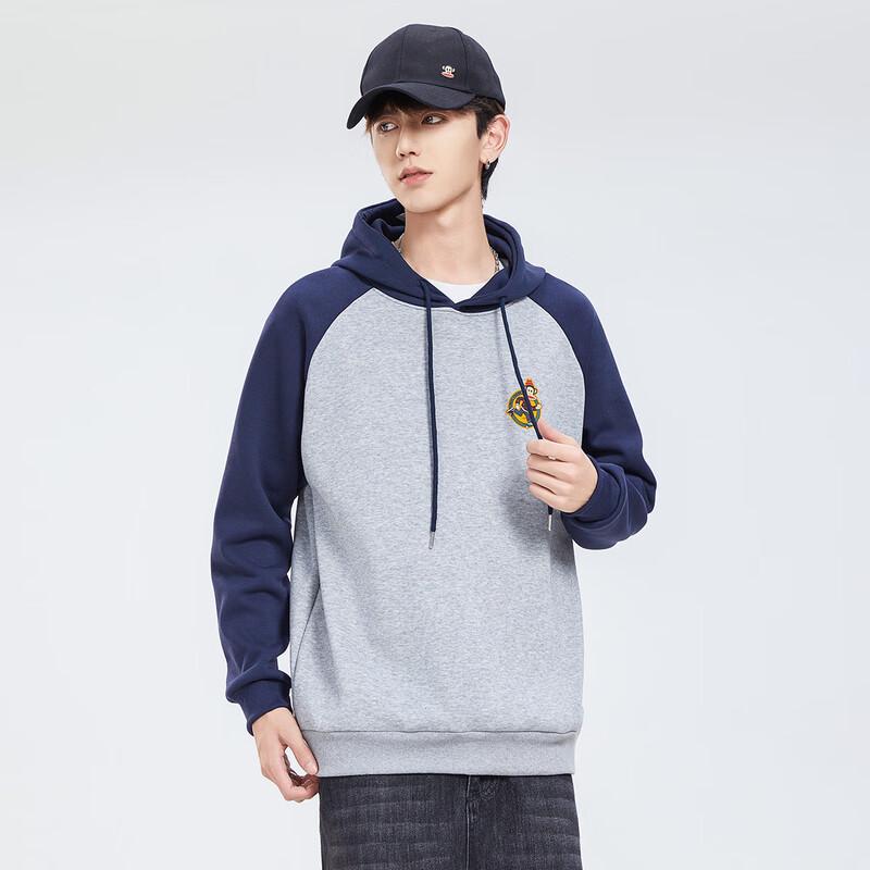 Paul Frank Men's Winter Warm Casual Raglan Sweatshirt