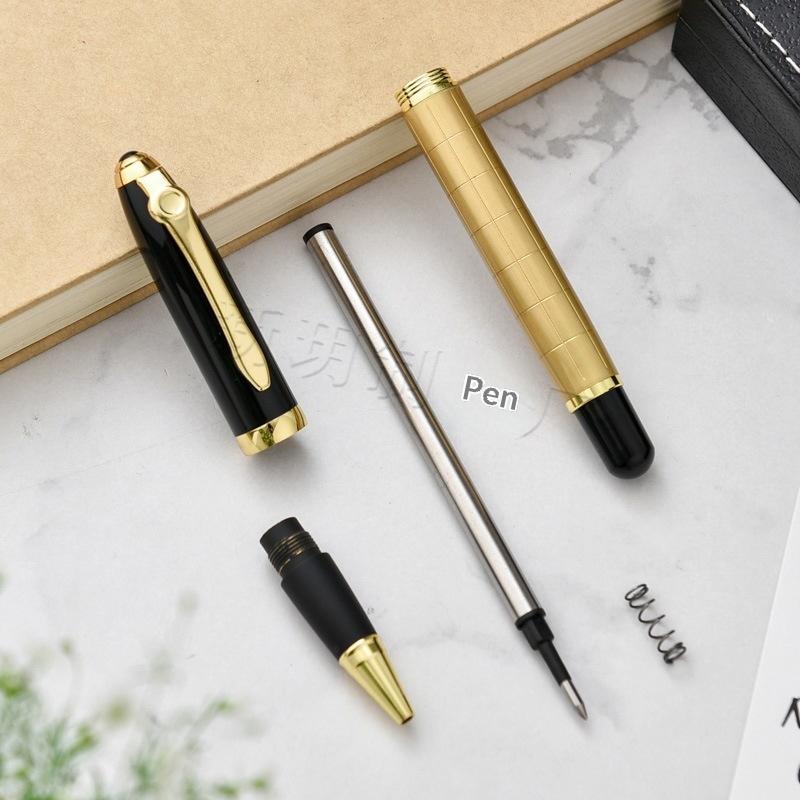 Neutral Metal Sports Business Gift Promotional Pen 0.7mm Writing Width Custom Logo Advertising Ballpoint Pen