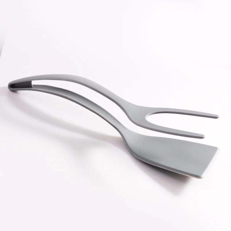2-in-1 Egg Shovel Steak Spatula Clamp Nylon Pancakes Toast Fried Egg Clip Simple Fried Egg Flip Cooking Spatula Kitchen Tools