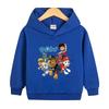 Paw Patrol Boys' Hooded Sweatshirt - Stylish, Loose-Fit Autumn Jacket for Kids