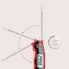 Instant Read Meat Digital Thermometer Waterproof With Backlight & Calibration For Kitchen Outdoor Cooking Bbq Grilling