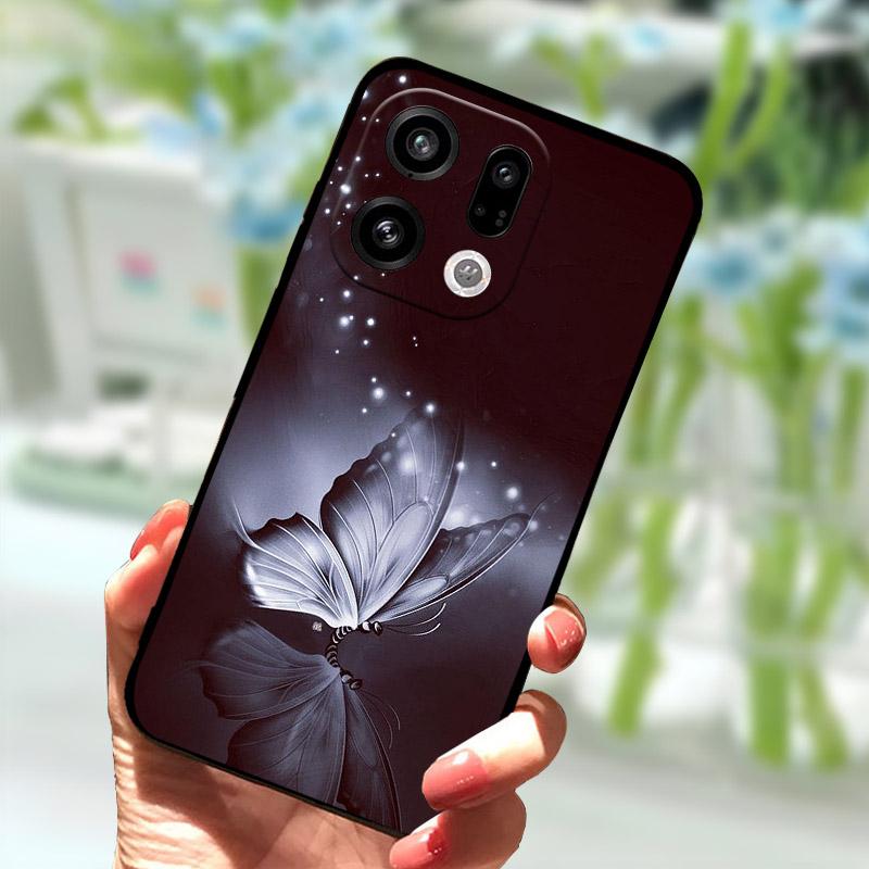 For OPPO Find X9 Pro Case FindX9 2025 New Fashion Soft TPU Silicon Protect Phone Cover For OPPO Find X 9 X9Pro Shockproof Bumper
