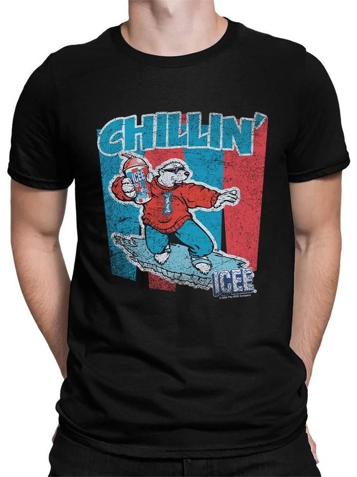 

Officially Licensed ICEE Chillin Polar Bear Retro Men s T-shirt XL