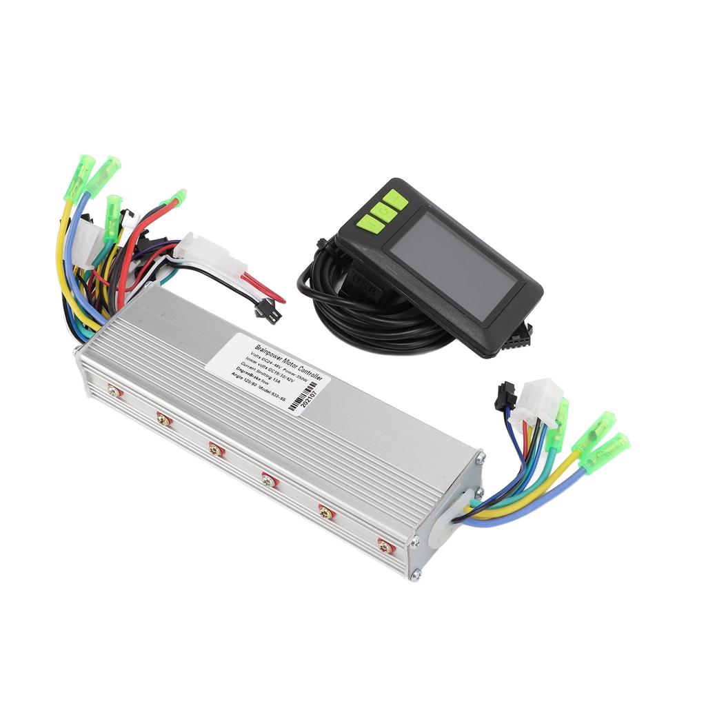 24?48V 350W Motor Brushless Controller Dual Drive Kit with Waterproof LCD Colorful Display Meter