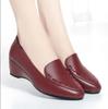 Female Classic High Quality Spring Slip On Square Heel Pumps Women Fashion Comfort Spring Summer Office Shoes A1413