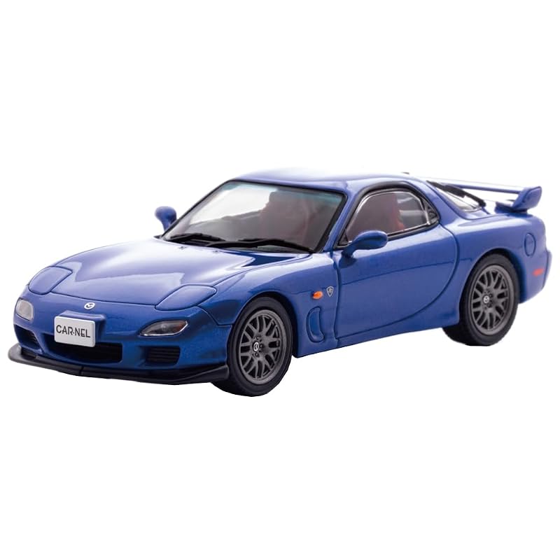 Hiko Seven (CARNEL) 1/43 Mazda RX-7 Spirit R Type A (FD3S) 2002 Innocent Blue Mica Finished Model CN430206