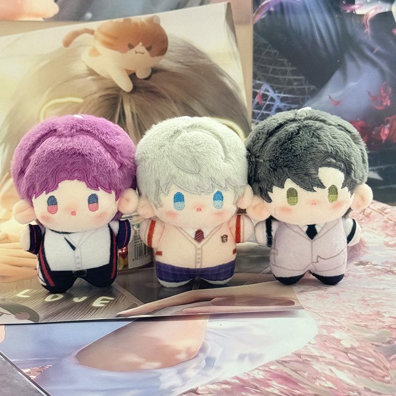 10cm Kawaii Starfish Love And Deepspace Roztomilá mini Idol Bavlněná panenka Anime Vycpaná figurka Hračky Fanoušci Dárek