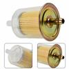 1pc Car 9mm Fuel Filters Industrial Motorcycle RV Inline Fuel Line Large Scooters Motorcycle Fuel Oil Filter