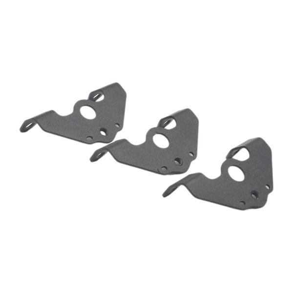 Set of 3 Small Fixed Brackets for Kawasaki ZX4R Headlight Cowl