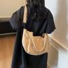 Bag Large Capacity Women's Canvas Tote Bag 2025 New Simple Tote Bag Versatile Shoulder Crossbody Travel Backpack