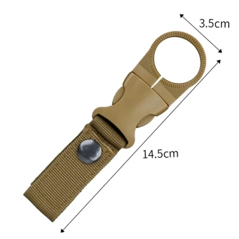 2pcs Waterbottle Buckle Hook Nylon Webbing Buckle Hook for Going Out Climb Backpack Hanger Camp Water Bottle Holder Clip Cup Holders 5
