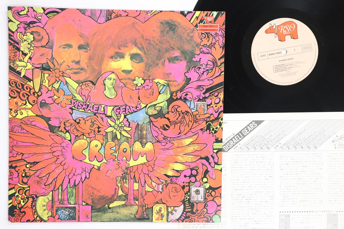 

LP Record CREAM Disraeli Gears MWA7003 RSO 1978 Japan Rock Used