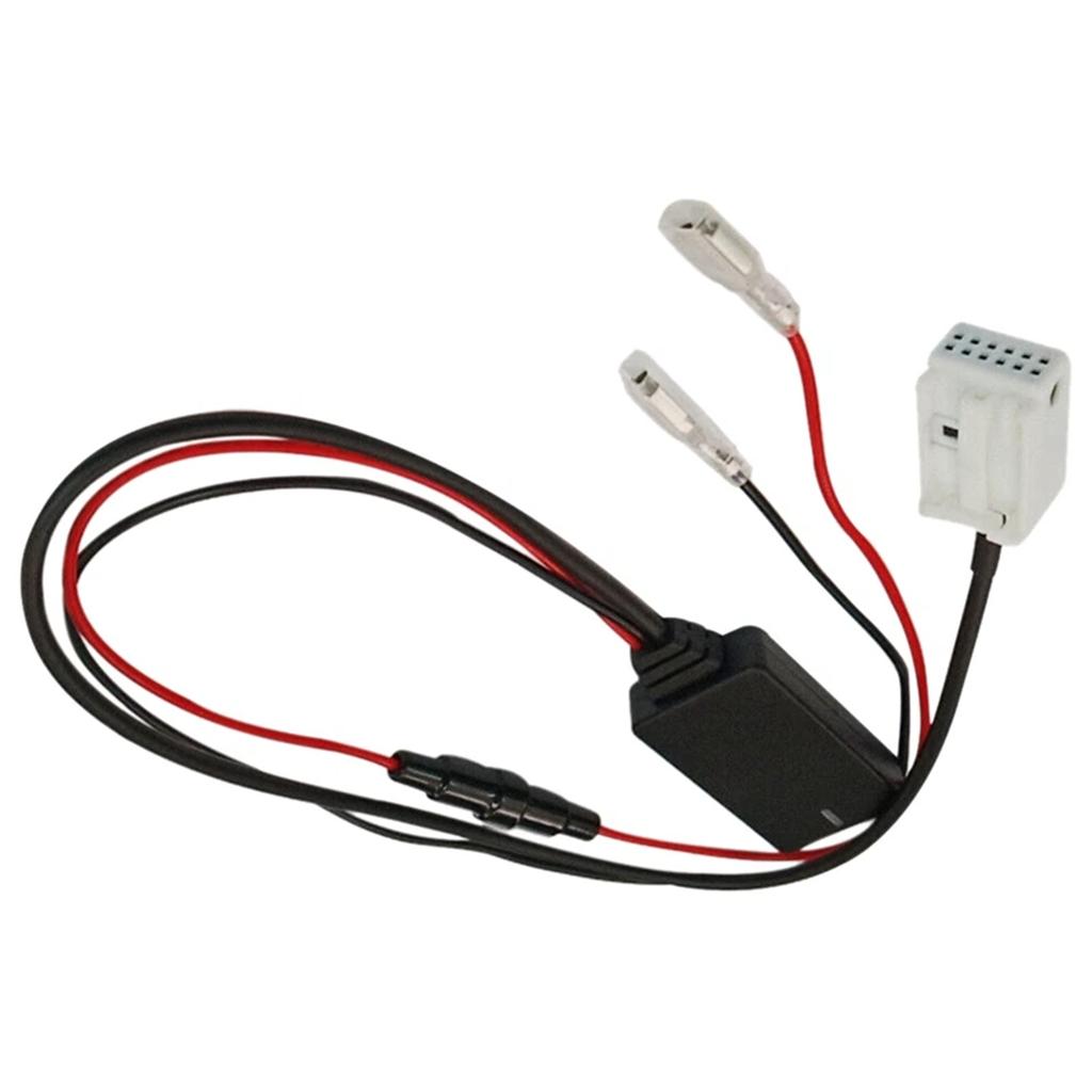 Replacement Bluetooth-compatible Module Module with Wiring Harness Easy Installation Auto Repair Accessory