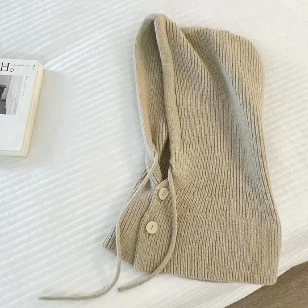 

Новая Мода Женская Зимняя Балаклава Шапка Капюшон Грелка для Шеи Ветрозащитная Вязаная Шапка Для Путешествий На Открытом Воздухе Зимняя Шапка Шапки 56cm-60cm хаки