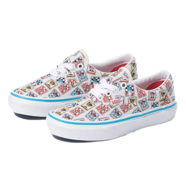 Wheres Waldo? X Vans Era Kids Postage Kids Sneakers Multi-Color VN0A38H83SJ