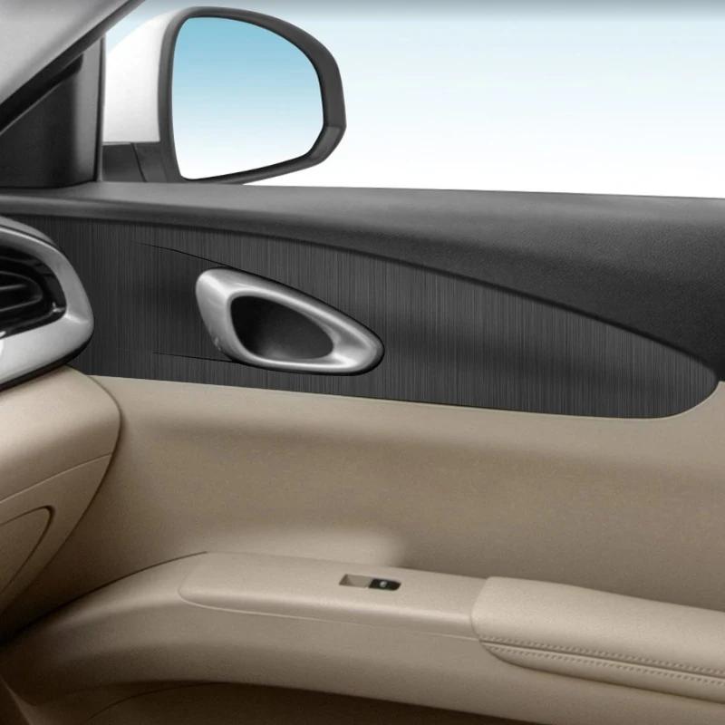 For Geely EX2 2025-Present LHD Car Carbon Interior Sticker Window Lifting Panel Decal Gear Door Protective Film Auto Accessory