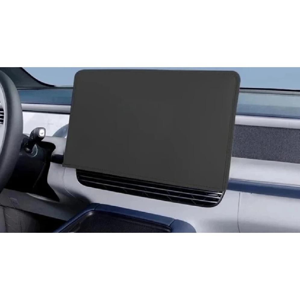 

For Xpeng G6 P7+ Central Control Screen Protective Cover Car Navigation Screen Scratch-proof Sunscreen Parts & Car Accessories чёрный