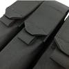 US TACTICAL Military-Grade P90 Triple Magazine Pouch, Black, Made with Authentic Fabric