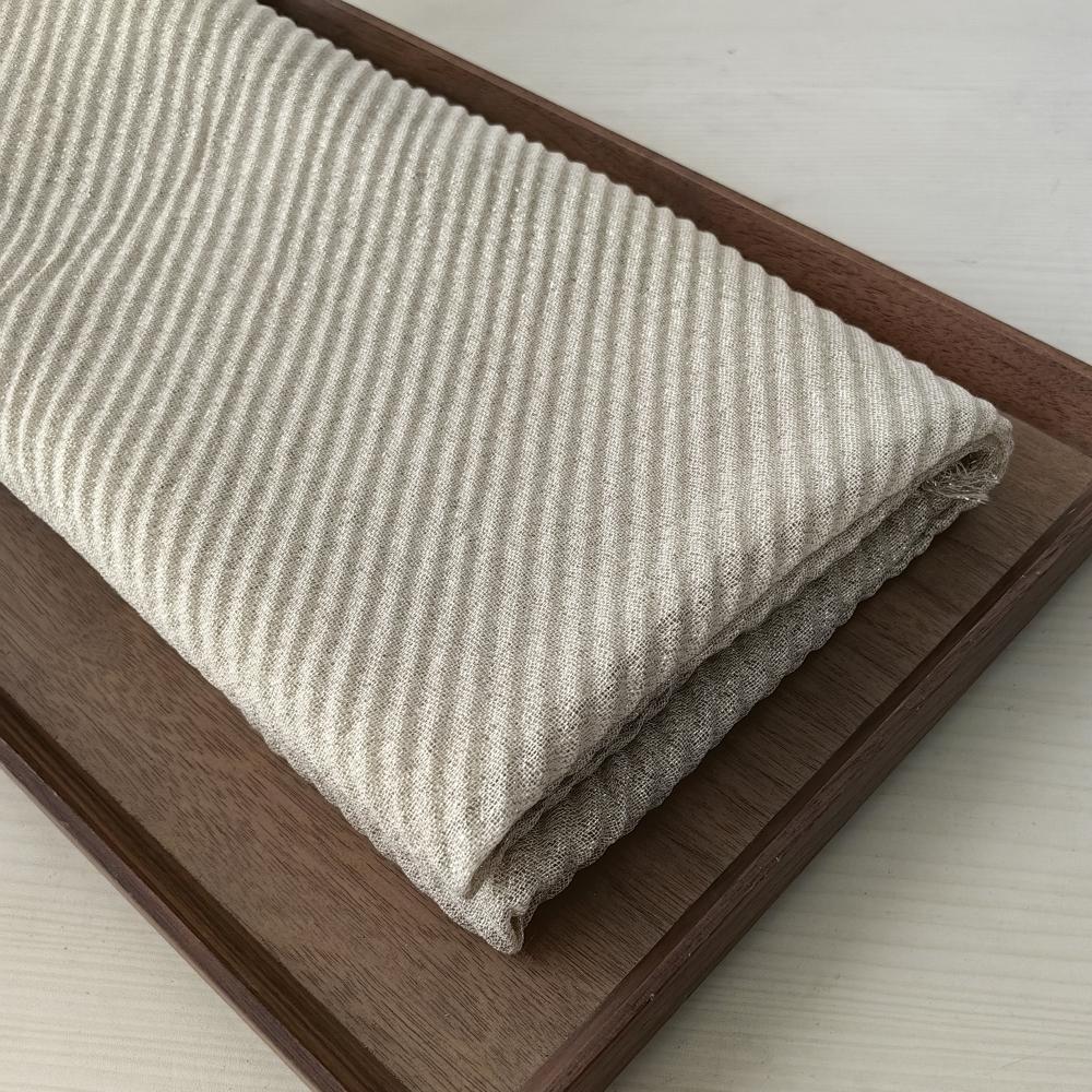 Women's Pleated Scarf Crinkle Cotton Long Muffler Crumpled Shawl Femme Hijab Golden Thread Shimmer Muslim Hijab