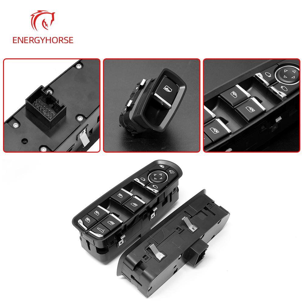 New High Quality Car Power Window Control Switch For Porsche Panamera Cayenne Macan 7PP959855C 7PP959858RDML