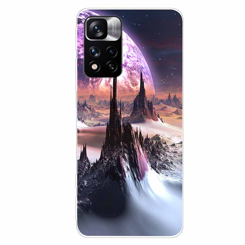 Custodia Per Xiaomi Redmi Note 11 Pro+ 5G Cover Silicone Morbida Cover Posteriore Per Redmi Note 11 Pro Plus 5G Fundas Globale Carino