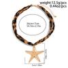 Ethnic Multilayer Velvet Chain Necklace Women  Fashion Metal Conch Starfish Heart Pendant Neck Jewelry