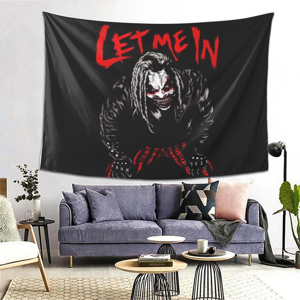 Bray Wyatt Vintage The Fiend Comics Tapestry Wall Hanging Aesthetic Home Decoration Tapestries for Dorm Room
