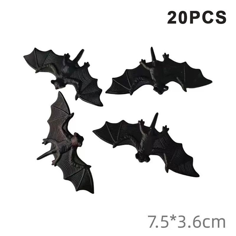 20 Stück Halloween Simulation Käfer Kakerlake Spinne Tausendfüßler Skorpion Kunststoffe Streich Käfer Lustig Halloween DIY Dekoration