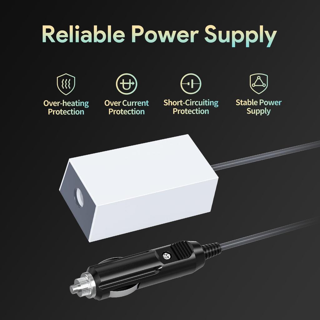 12V-36V to 36V Car Inverter Adapter for 15m/30m DC Cable