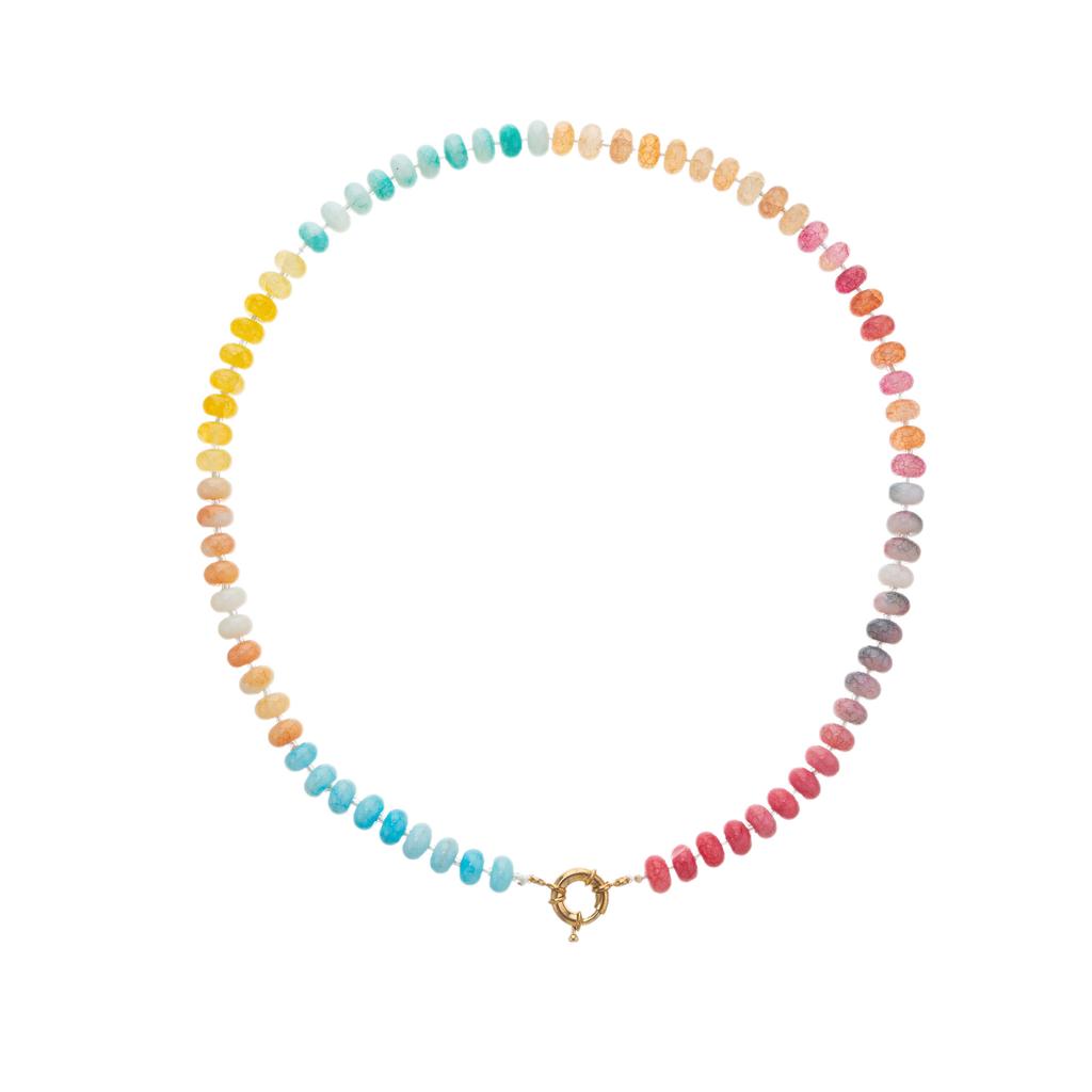 Yori Summer Candy-colored Fresh Handmade Beaded Necklace Jewelry Bijoux Gift Wholesale Autumn&Winter Style Stacking Jewelry