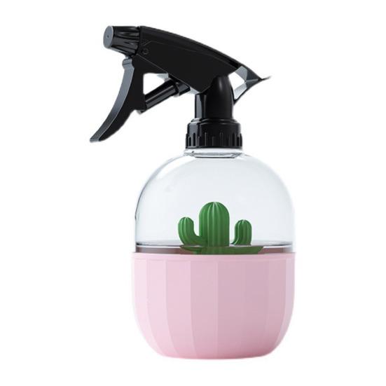 

Plant Mister Bottle Spray Bottle with Adjustable Nozzle Mini Cactus Fine Mist Spray Bottle for Hairstyling Cleaning Watering Plants Disinfection розовый