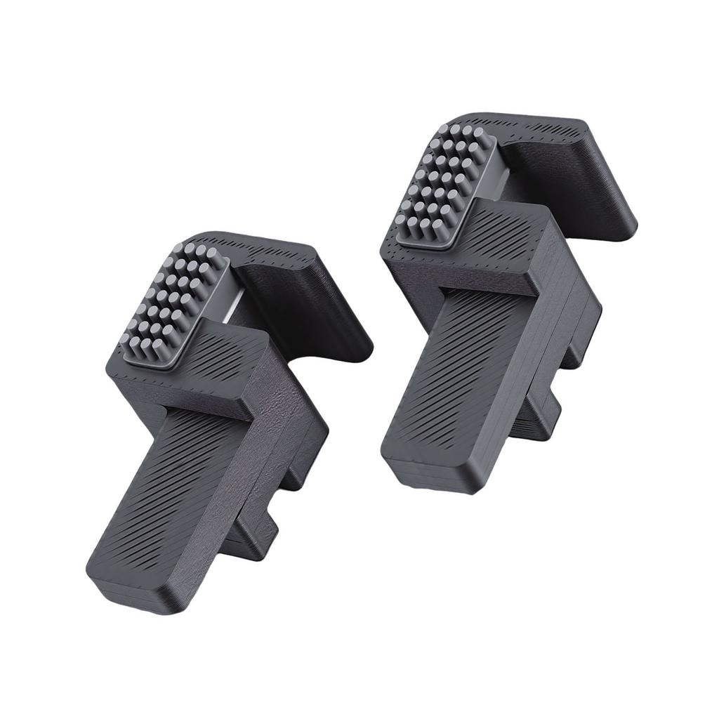 2Pcs Nozzle Wiper Fit for Bambu Lab P2S 3D Printer Aluminum Alloy Base 4Pcs Silicone Brushes High Temperature Resisting Cleaning Kit