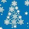 160 Pcs Thick Winter Snowflake Cutouts Snowflake Paper Cutouts Decor Blue and White Double Side Snow Flake Die Cuts Paper Pre Cut Snow Flake