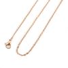5 Piece 304 Stainless Steel Link Cable Chain Necklace Rose Gold/Silver/Gold Plated For DIY Jewelry Making Findings