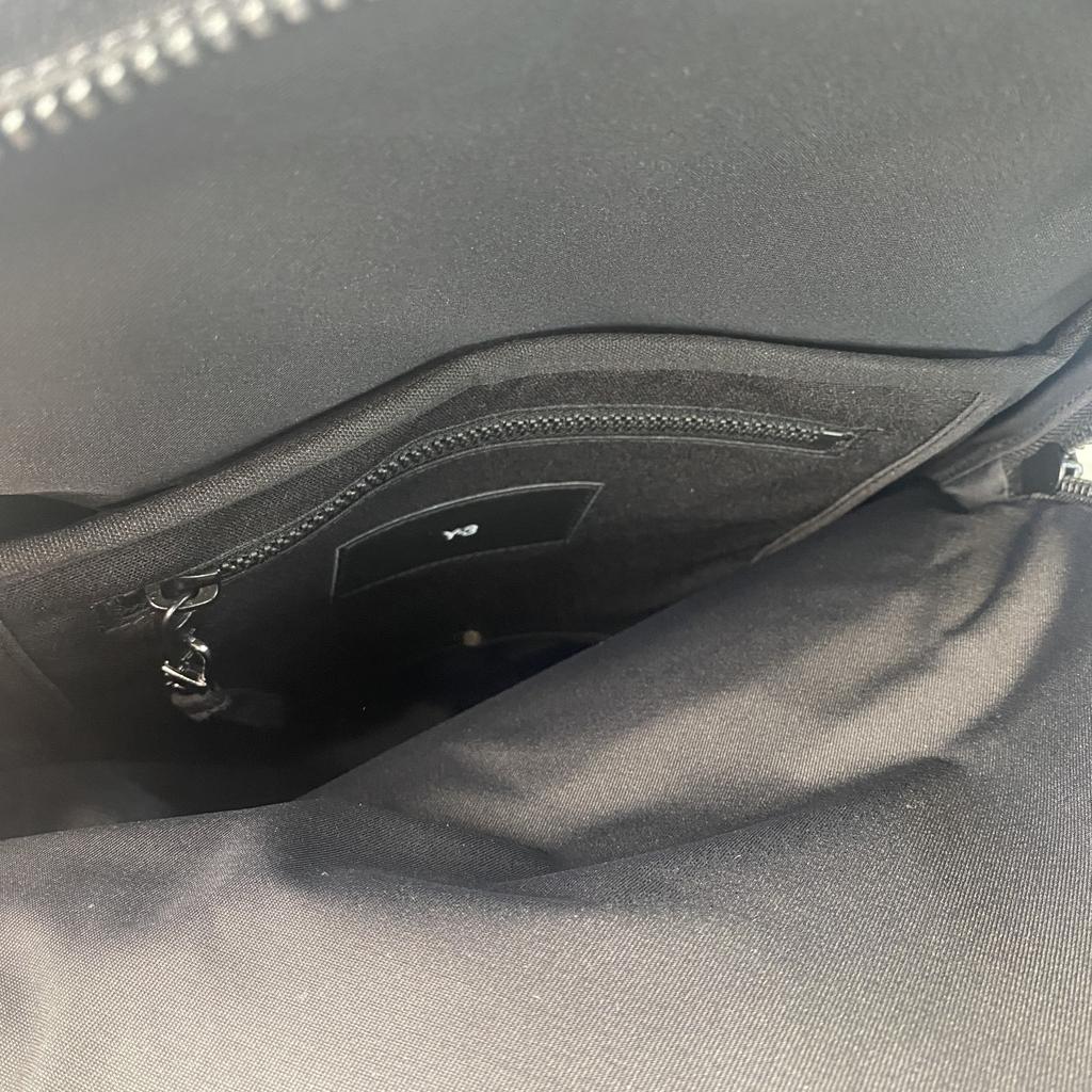 Used Y-3Backpack · Daypack black/white polyester mens