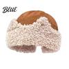 Cold Weather Hat Cat Ear Sherpa Fleece for Women Windproof Winter Protection Women Plush Hat Thick Warm Fuzzy Skull Cap Outdoor Cycling