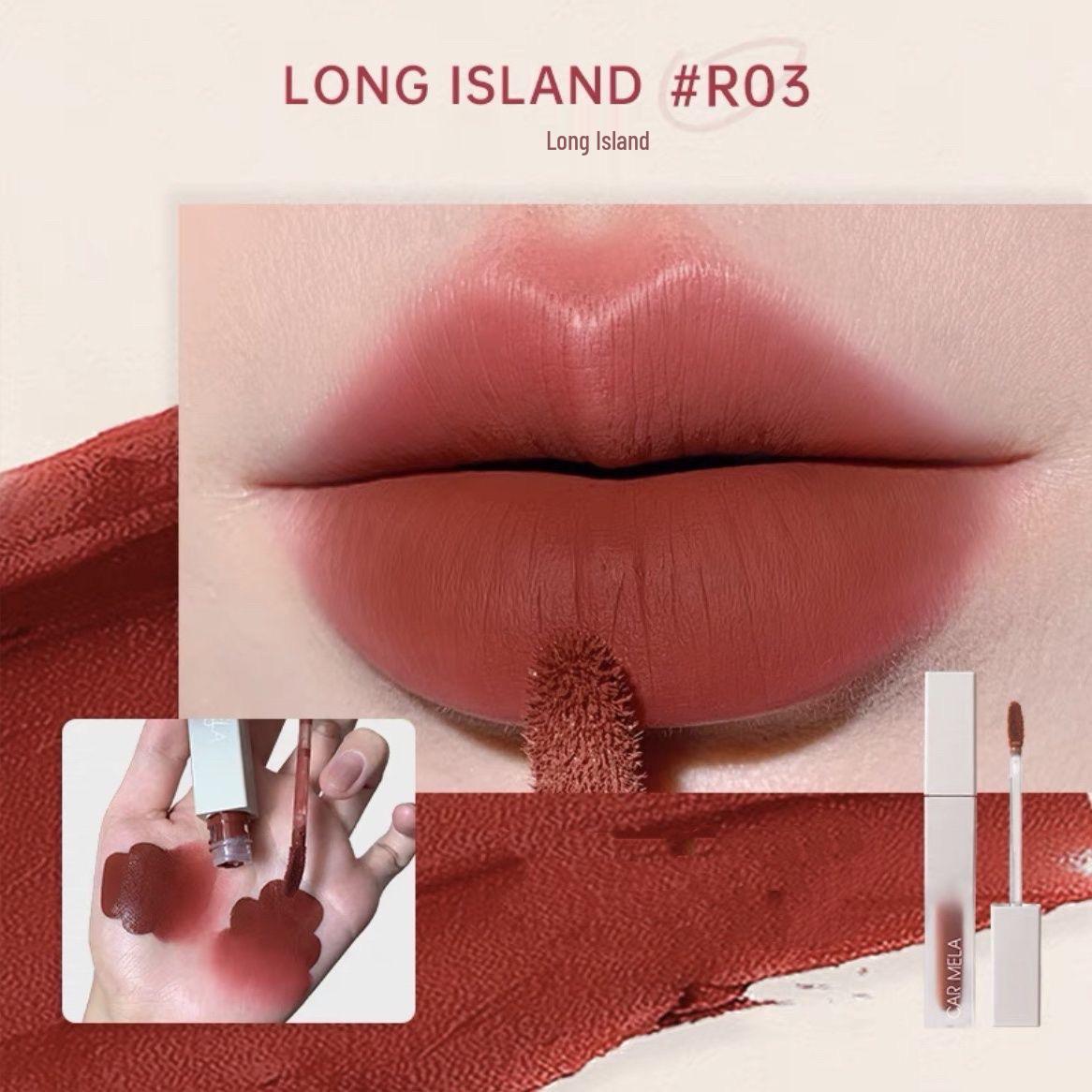 

CARMELA Chameleon Color-Lock Matte Velvet Lip Glaze - Whitening, Non-Stick, Nude Lips Lipstick