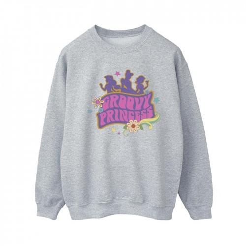 Disney Womens/Ladies Princesses Groovy Princess Sweatshirt