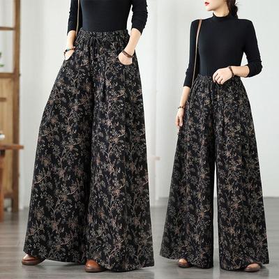 Calças Jeans de Pernas Largas Plus Size: Cintura Elástica, Emagrecedor, Casual, Versátil.