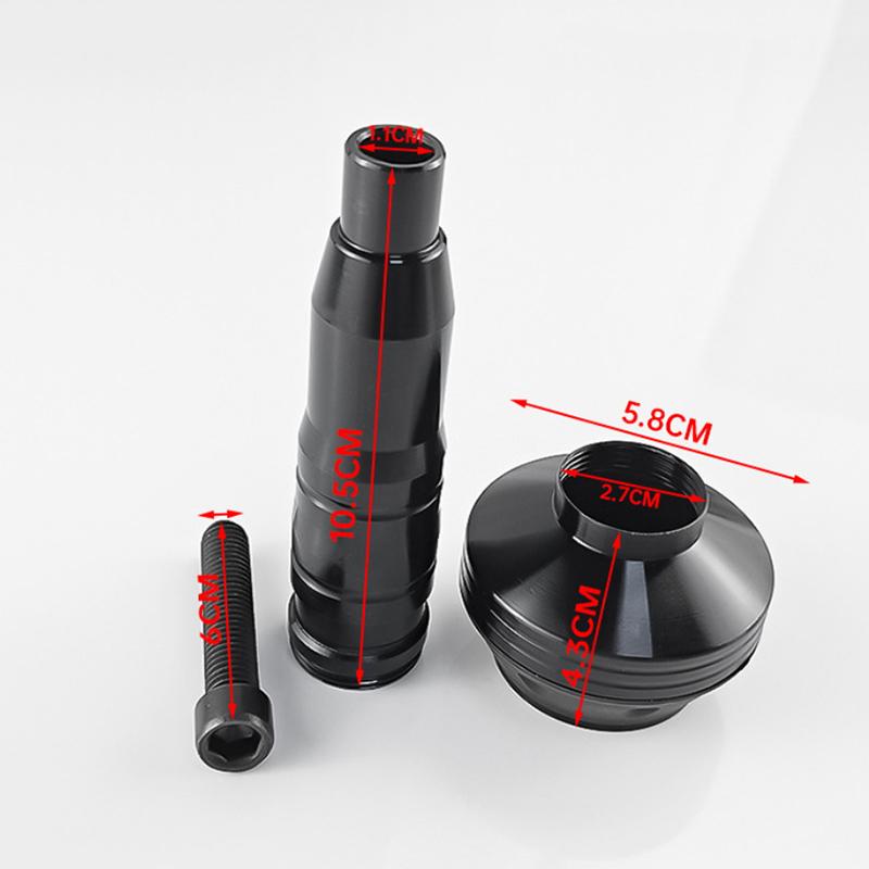 Universal Motorcycle Frame Slider Anti-Fall Bar, Engine Protection Exhaust Protection Bar, Motorcycle Accessories