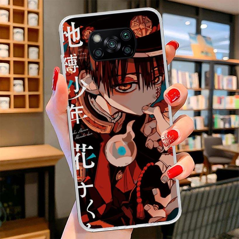 Étui de téléphone Hanté Hanako Kun Anime pour Xiaomi Poco F7 Ultra X7 X6 X5 Pro M7 Redmi 15C 15 13C 13 12C 12 10C 10 9A 9C