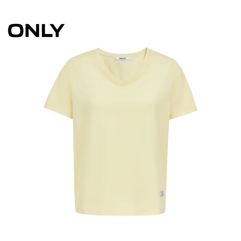 ONLY Women's 2026 Spring V-Neck Slim Fit T-Shirt