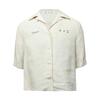 Off White Womens/Ladies Logo Linen Shirt
