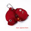Simulation Flower Backpack Pendant Handmade Flower Keyring Romantic Bag Charms