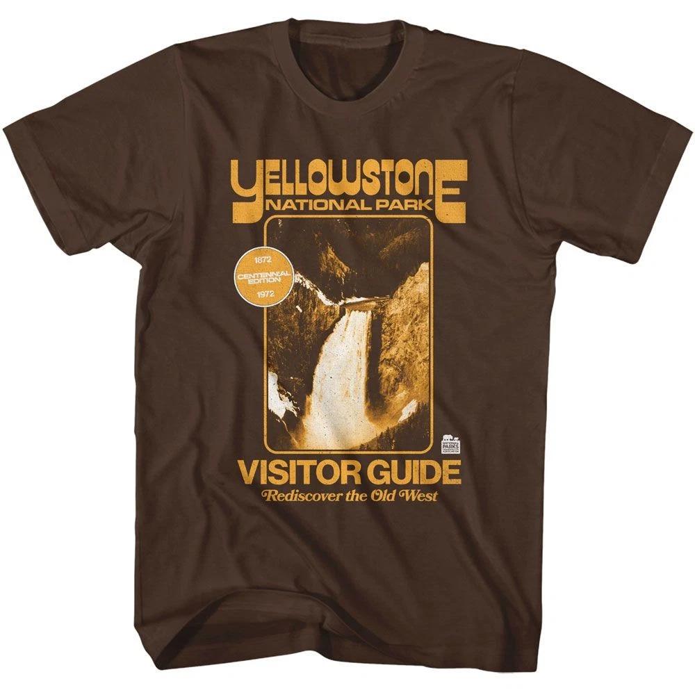 National Parks - Yellowstone 72 - American Classics - Solid Brown Short Sl 100