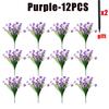 30cm Artificial Flower Daisy Anti-UV Non-fading Plastic Plant Home Decoration Window Outdoor Plastic Flower Wedding Decorations