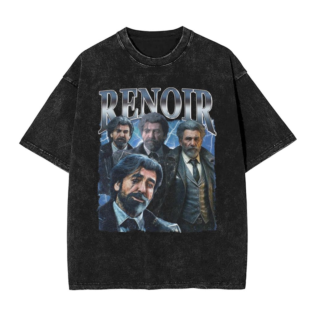 Esquie and Rock Friends Clair Obscur  Expedition T-Shirt Summer Streetwear T-Shirts Popular Tshirt For Male Short-Sleeve