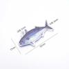 Acryl makreel vis sleutelhanger accessoire